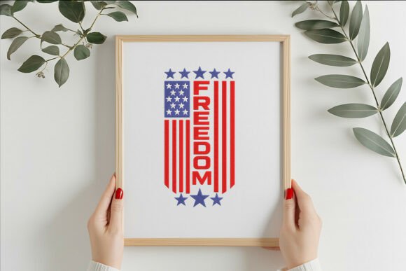 Freedom Embroidery Design