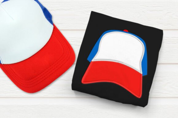 Trucker Hat Applique Embroidery